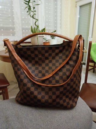 Bolso de hombro estampado