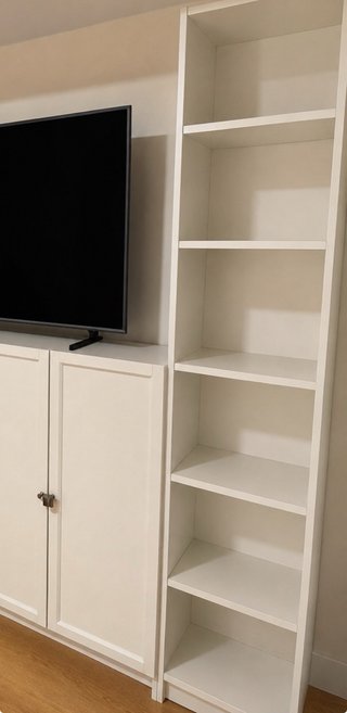 Dos Librerías BILLY Blanca 40x28x202 cm