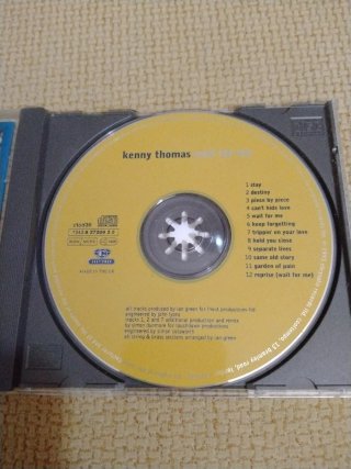 CD KENNY THOMAS (- Wait For Me)