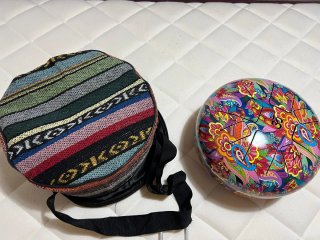 Tambor de Lengua con Funda y Baquetas