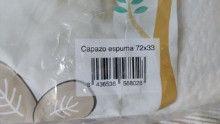Colchón espuma bebé para capazo