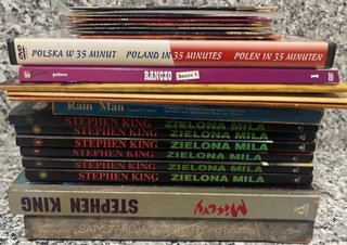 Lote 9 Libros y 16 dvd en POLACO