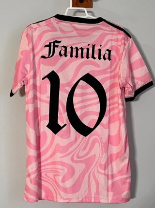 Camiseta Flamengo x Dellafuente Adidas Rosa