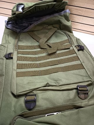 Mochila montaña 70L verde