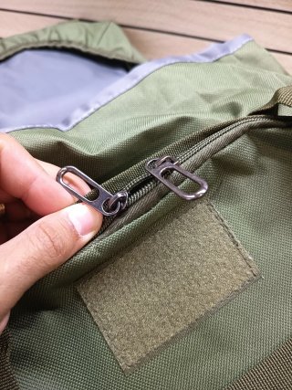 Mochila montaña 70L verde