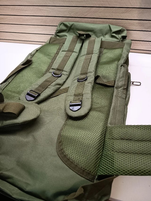 Mochila montaña 70L verde