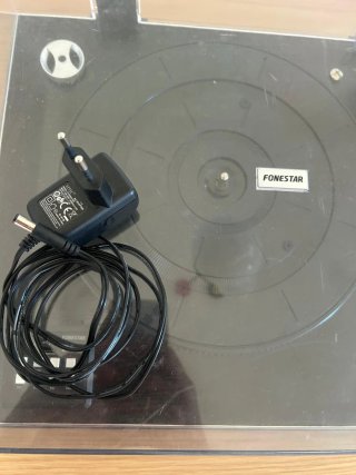 Tocadiscos Vintage FORESTAR Negro