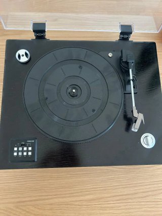 Tocadiscos Vintage FORESTAR Negro