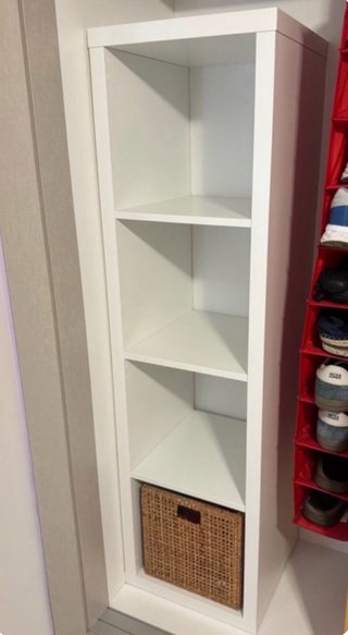 Estantería Kallax Ikea 4 baldas blanca