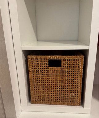 Estantería Kallax Ikea 4 baldas blanca