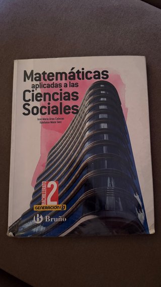Matemáticas aplicadas a las ciencias sociales 2...