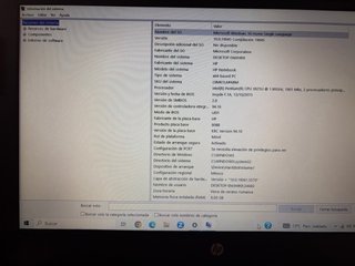 Portátil HP Pentium 8GB RAM 500GB