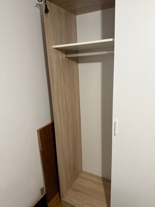 Armario de dos puertas correderas