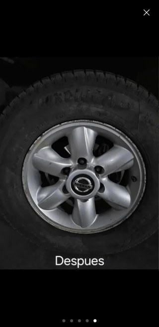 4 Tapacubos Nissan Terrano 2