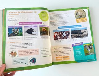 Natural Science de 3° Primaria, editorial Santilla