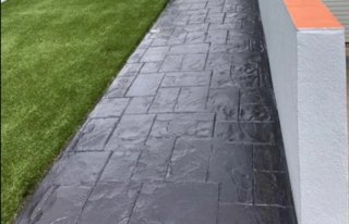 Suelo impreso hormigón