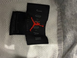 Sudadera Jordan Paris Gris Talla S