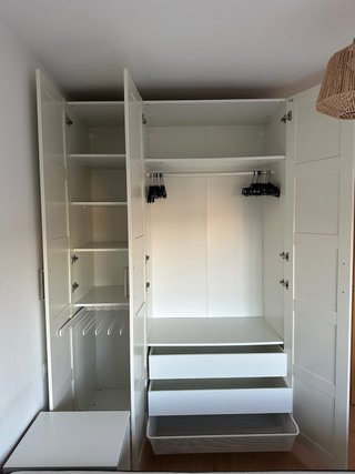 Armario IKEA Blanco de 3 Puertas