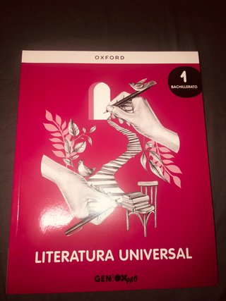 GENIOX LITERATURA UNIVERSAL 1 BACHILLERATO