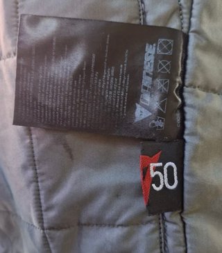 Chaqueta de Moto Dainese Negra y Azul