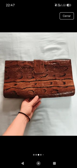 Bolso de mano tipo clutch