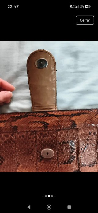 Bolso de mano tipo clutch