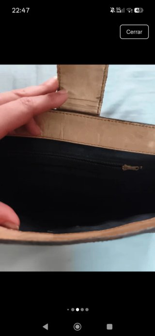 Bolso de mano tipo clutch