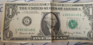 Billete de 1 Dólar USA Serie 1963