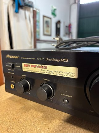 Amplificador Pioneer A-107 MOS