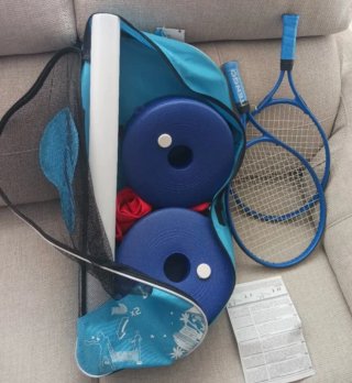 Set de raquetas de tenis con red marca ARTENGO
