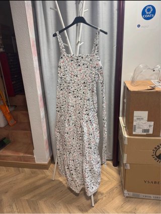 Vestido largo YSABEL MORA estampado