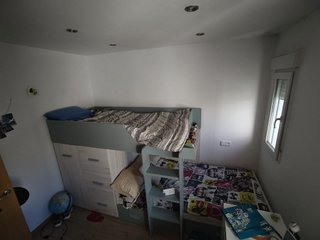 Cama Tren Infantil doble con transporte incluido.