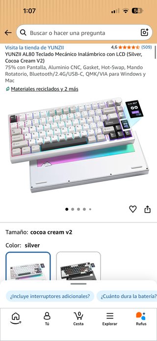 Teclado Mecánico YUNZII AL80