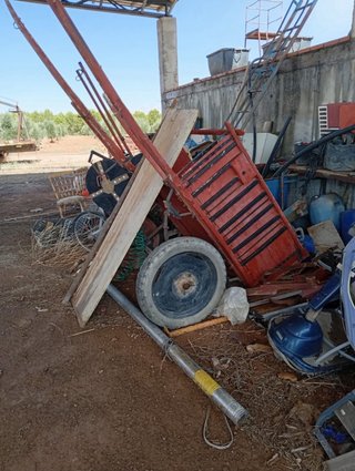 Carro de caballos antiguo