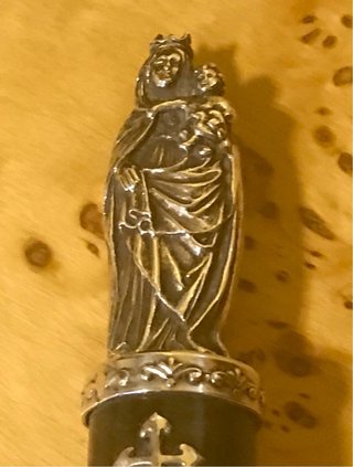 VIRGEN DEL PILAR. PLATA. VINTAGE