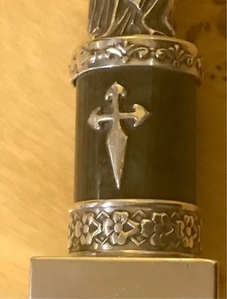 VIRGEN DEL PILAR. PLATA. VINTAGE