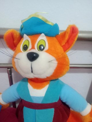 Peluche Expo 92 Gato Blue Cow