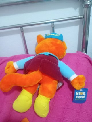 Peluche Expo 92 Gato Blue Cow