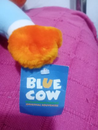 Peluche Expo 92 Gato Blue Cow