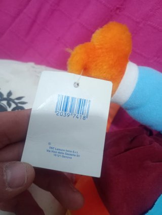 Peluche Expo 92 Gato Blue Cow