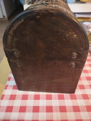 Baúl/Cofre Decorativo Vintage Madera