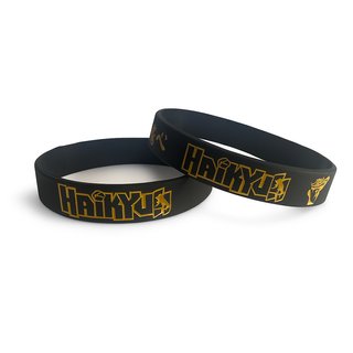 Pulsera haikyu Silicona flexible de Alta Calidad