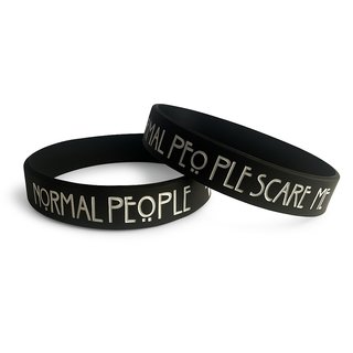 Pulsera normal people scare me Silicona flexible d