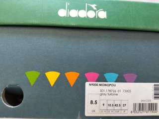 Zapatillas Diadora N9000 x Hasbro Monopoly