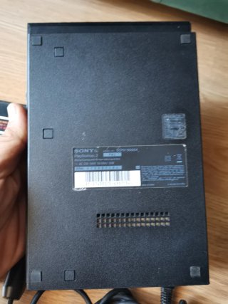 PlayStation 2 Slim Nera + Gioco Carbono