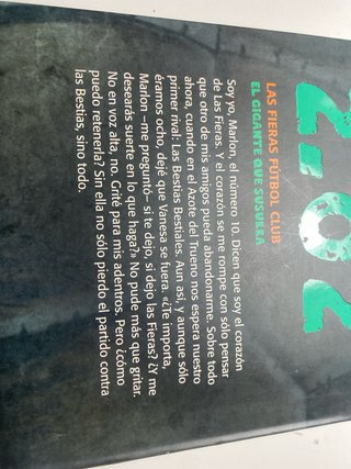 Las fieras fútbol club El gigante que susurra /...