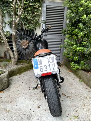 Yamaha SR250 brat restaurada 3559 km