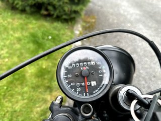 Yamaha SR250 brat restaurada 3559 km