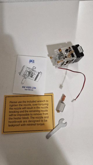 Extrusor BIQU H2 V2S Lite con extras