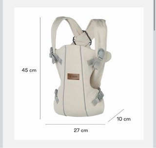 Mochila Portabebé Ergonómica 3.5-15kg